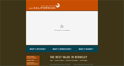 Desktop Screenshot of newcalapartments.com